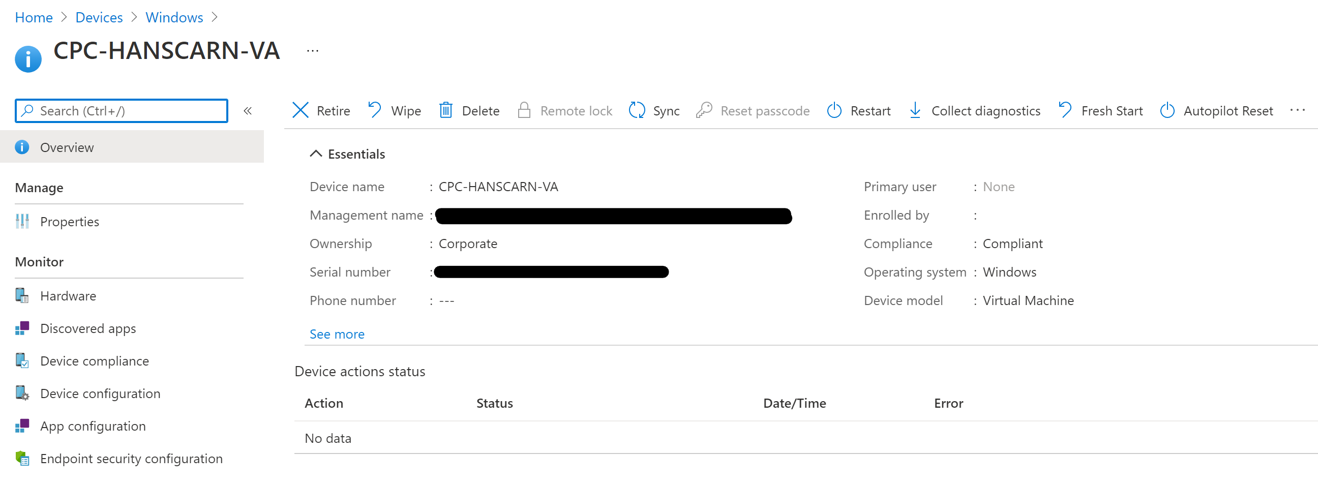 MEM Device Management