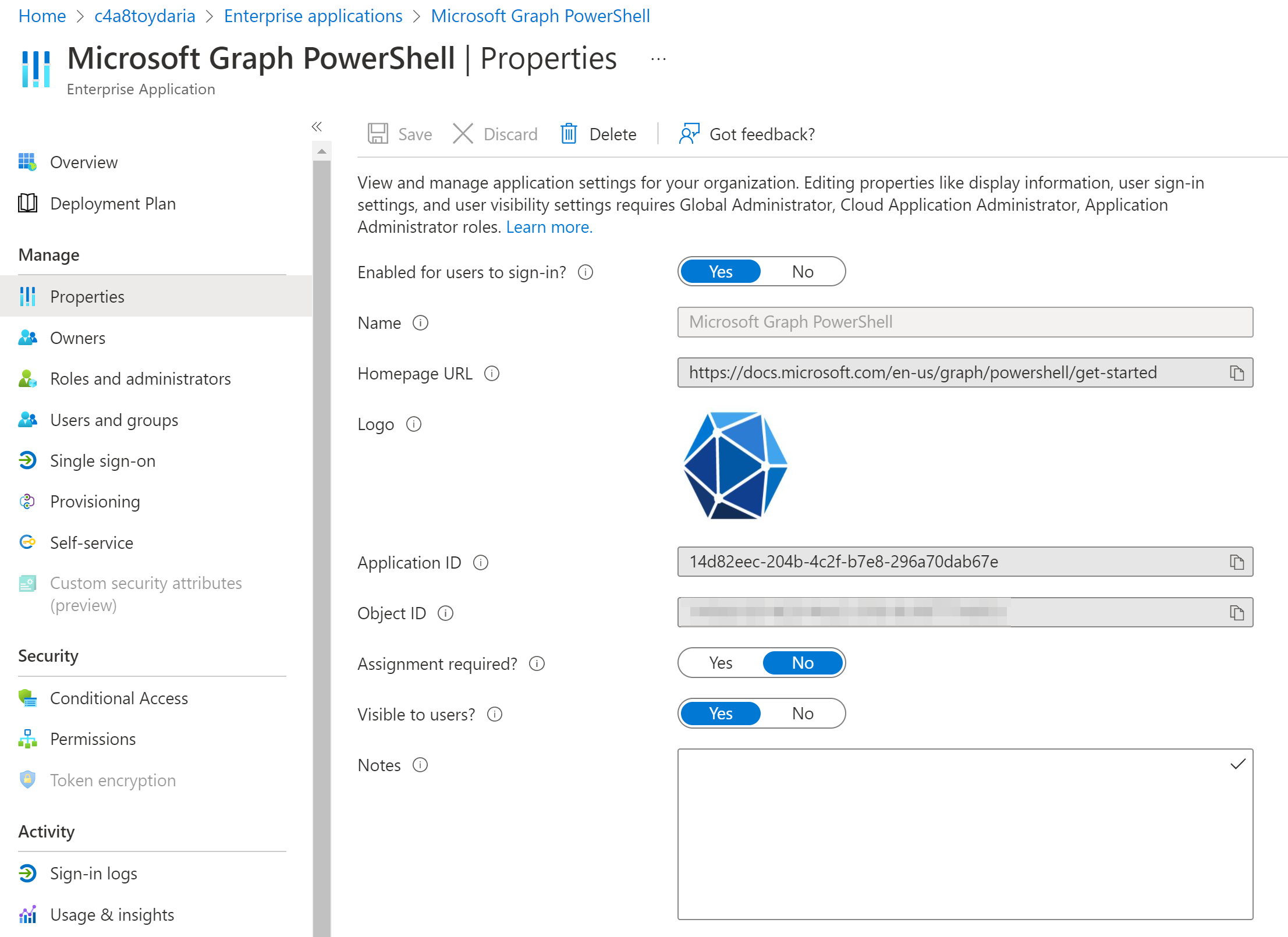 Enterprise App Example